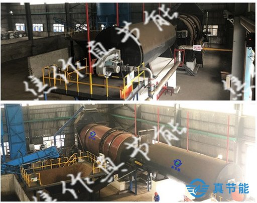 湖北工業(yè)固(危)廢污泥干化項目工程現場