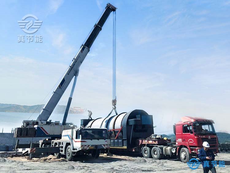 大型污泥干化設備吊裝 大型污泥干化設備吊裝