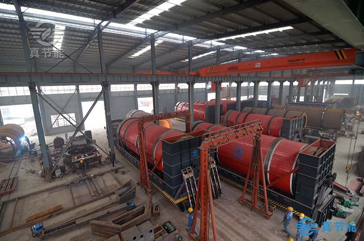 真節能污泥干化機車間