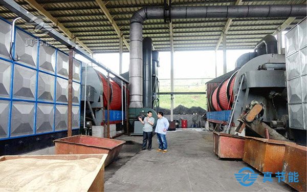 污泥干化設備生產現場