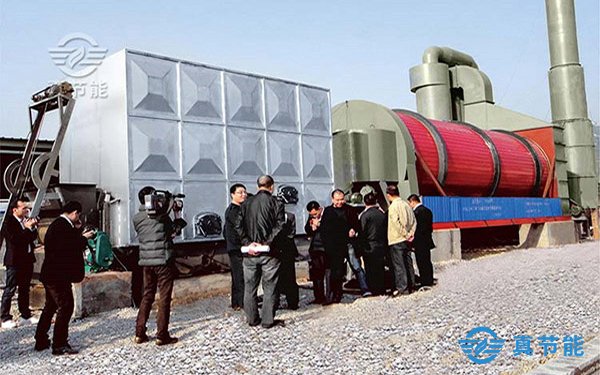 造紙污泥干化設備案例現場 造紙污泥干化設備案例現場