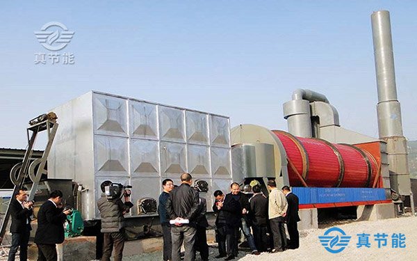 市政污泥干化處理設備現場