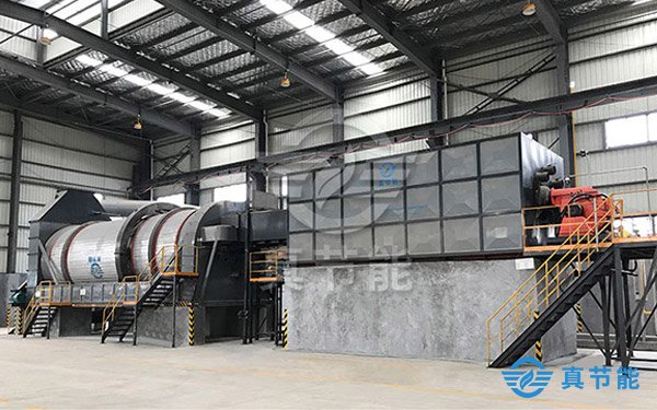 市政污泥干化處理設備現場