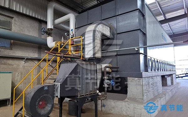 雙缸鉸齒工業污泥干化機現場