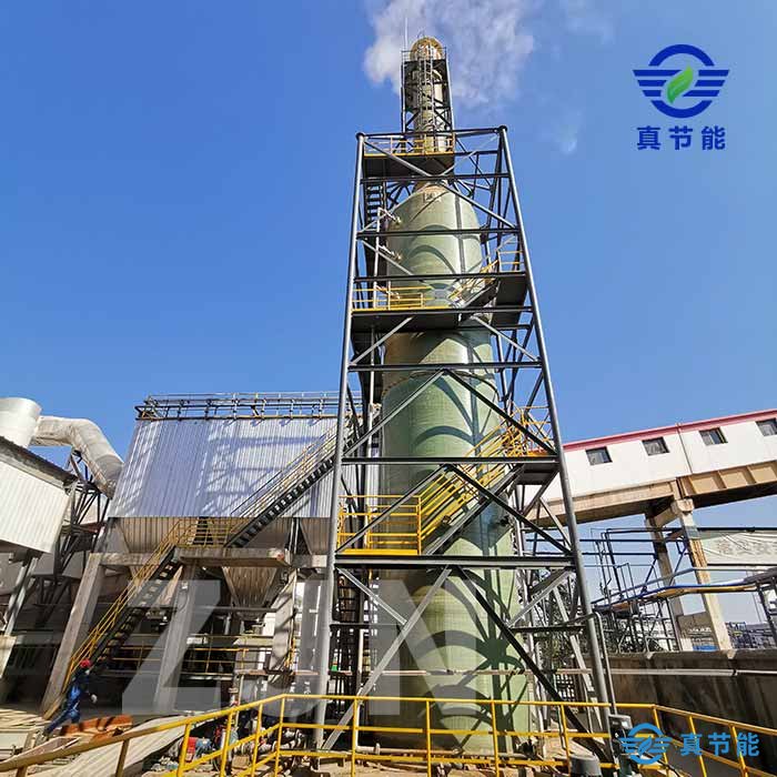 布袋除塵器和脫硫塔組合凈化系統