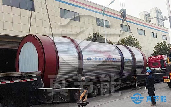 生活污泥干化設備吊裝現場 生活污泥干化設備吊裝現場